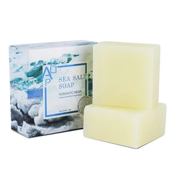 

Oil-control Firming Skin Handmade Soap For Body Face Sea Salt Soap Cleaning Skin care