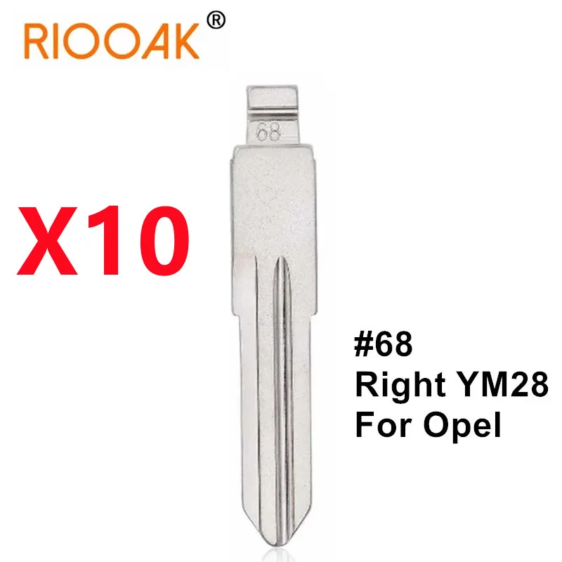 

10pcs/lot #68 Right YM28 KEYDIY Universal Remotes Flip Blade For KD VVDI Car Key Blade For Opel Holden Chevrolet