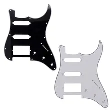 

11 Holes 3 Ply SSH Guitar Pickguard Scratch Plate For Strat SQ Electric Guitars Anti-Scratch Plate Guard Single Single Double