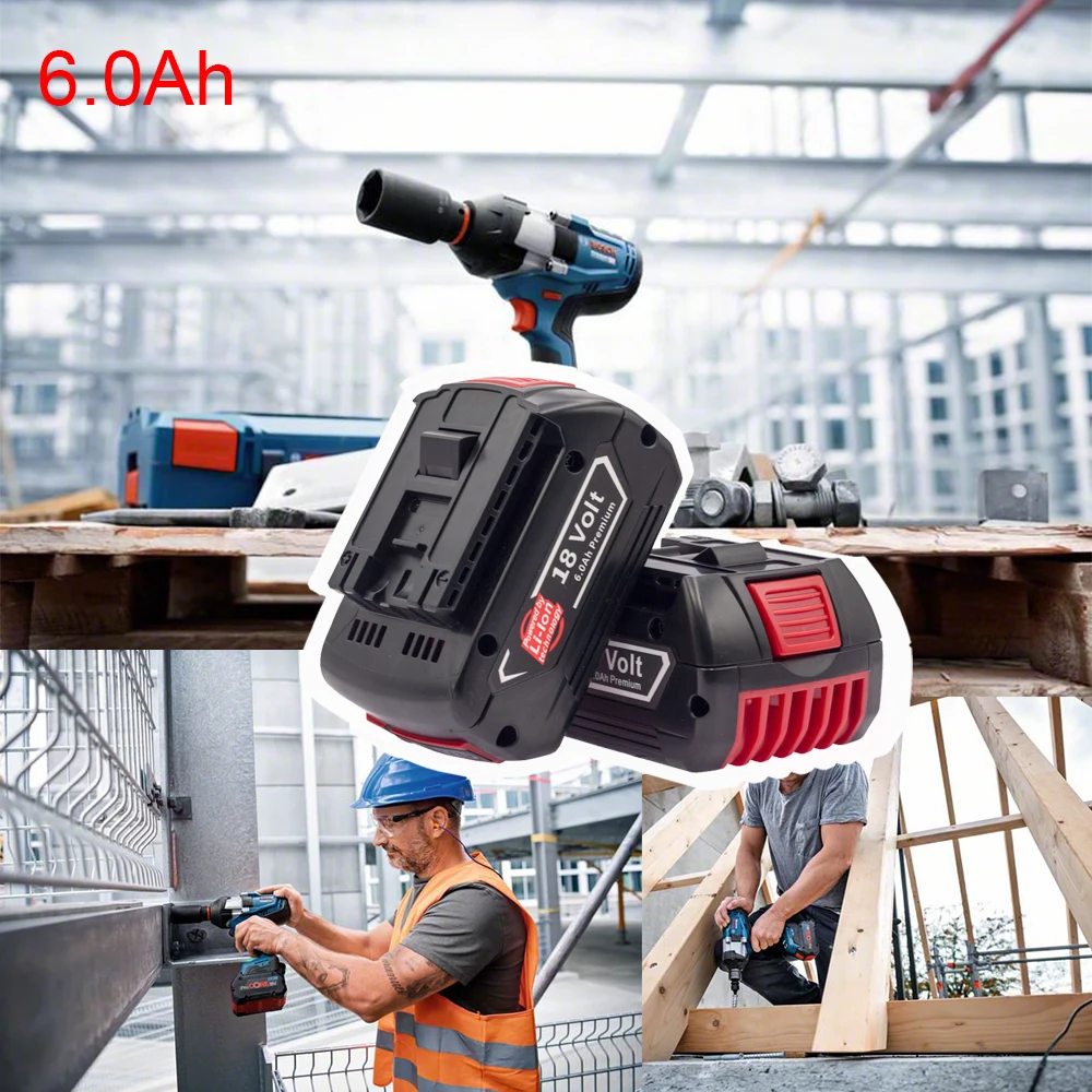 Новинка 18 в 1080 Ач для Bosch GBH GDR GSR DDS180 BAT614G сменный перезаряжаемый Электроинструмент