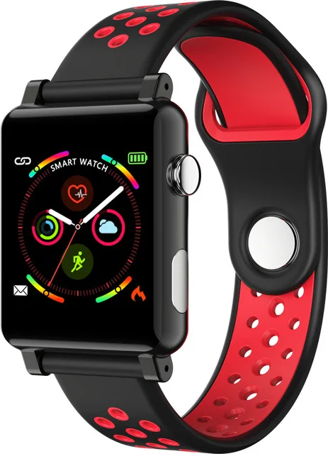 black red B71 Смарт часы ЭКГ монитор для женщин измерение сердечного ритма кровяного давления для мужчин t новая технология IP67 Водонепроницаемый для детей для мужчин и женщин - Цвет: black red