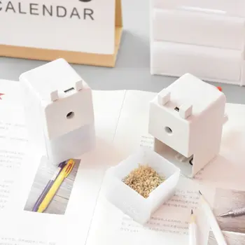 

Creative Manual Mechanical Pencil Sharpener Hand Crank Pen Sharpening Stationery School Office Supplies