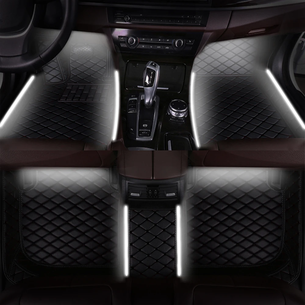 

Car Floor Mats Carpet Lights Led Decorative Interior Lights Kit For Ford Mustang 2015 2016 2017 2018 2019 Car accessories