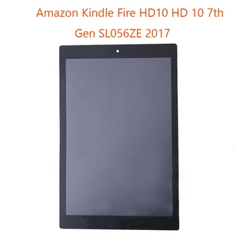 

For Amazon Kindle Fire HD10 HD 10 7th Gen SL056ZE 2017 LCD Touch Screen Digitizer Panel Mount Replacement