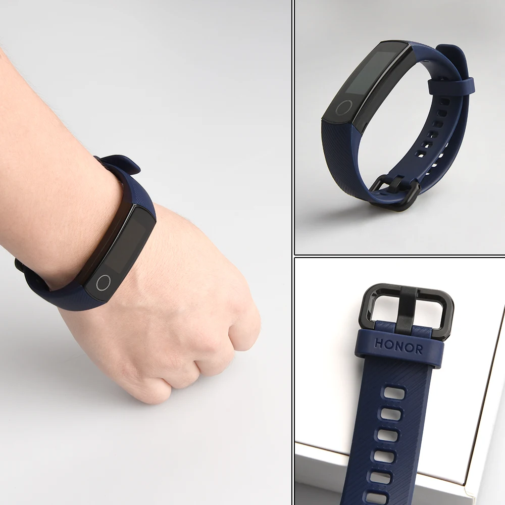 Смарт-браслет huawei Honor Band 5, Оксиметр кислорода в крови, волшебный цветной сенсорный экран для сердечного ритма и сна, умный Браслет