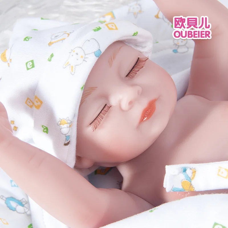 

bebes reborn doll 28cm soft silicone reborn toddler baby dolls com corpo de silicone menina Christmas surprice gifts lol doll