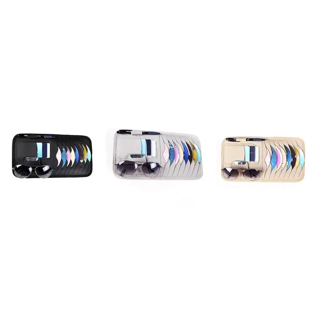 Автомобильный Cd клип Многофункциональный Солнцезащитный козырек Cd набор автомобильный Cd сумка Автомобильная Cd посылка практичная хозяйственная сумка в автомобиле