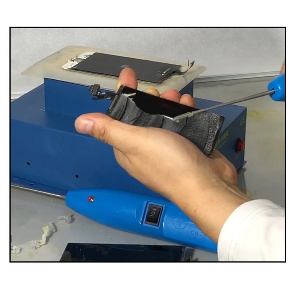 Профессиональный TBK-007 OCA клей чистая машина УФ жидкость для удаления клея чистящий инструмент для iPhone samsung iPad ЖК-экран ремонт