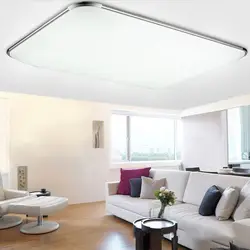 Светодиодный потолочный светильник с регулируемой яркостью для ванной и кухни, квадратный светильник 15 Вт 220 В