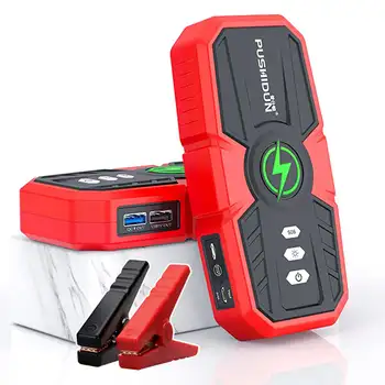 

NEW Car Jump Starter 16000mah 12V Vehicle Emergency Battery Auto Booster Battery Car Starter Power Bank Powerful LED Light