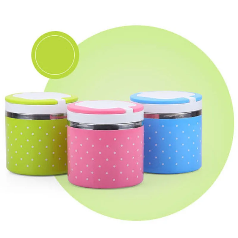 

Outdoor Stackable Multilayer Stainless Steel Insulated Thermal Lunch Box Bento Picnic Storage Boxes JS21