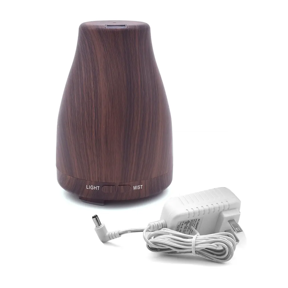 

Aromatherapy Essential Oil Diffuser Inclined Mouth Air Humidifier with Colorful LED Lights Mist Maker US Plug for Office Home