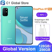 Oneplus Snapdragon 865 8T 128GB LTE/5G/GSM/WCDMA NFC Adaptive Fast Charge Octa Core Fingerprint Recognition