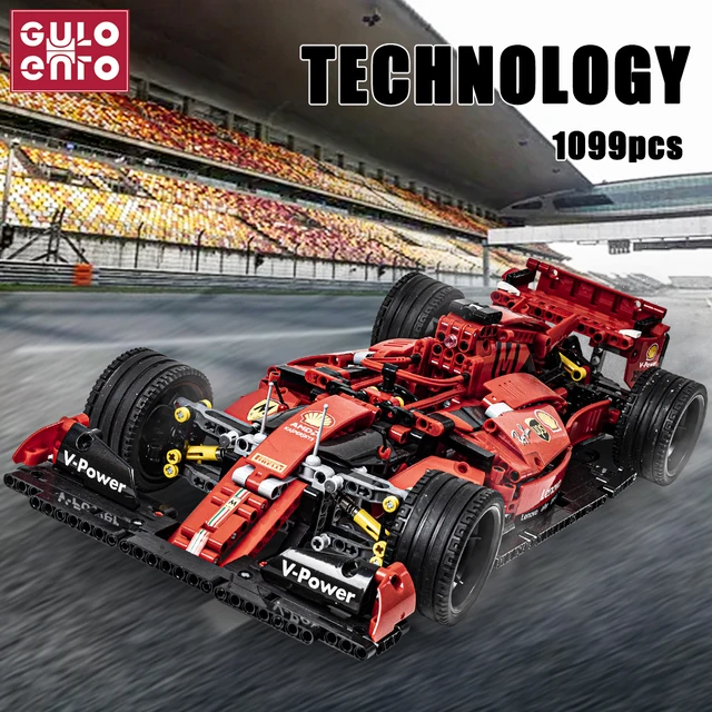 Technology 1099PCS City Sport Car Building Blocks Super Speed Racing Vehicle Model Classic Bricks Toys For Children Boys Gifts 1