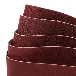 Bandes abrasives de haute qualité, grains mixtes, 5x75x457mm, 60 80 100 120 240, outil électrique 