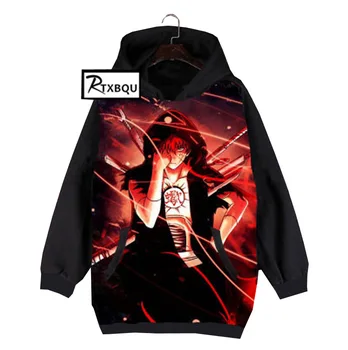

Autumn Winter 3d Sweatshirts Men/Women Hoodies With Hat Print Naruto Hatake Kakashi Hooded coat