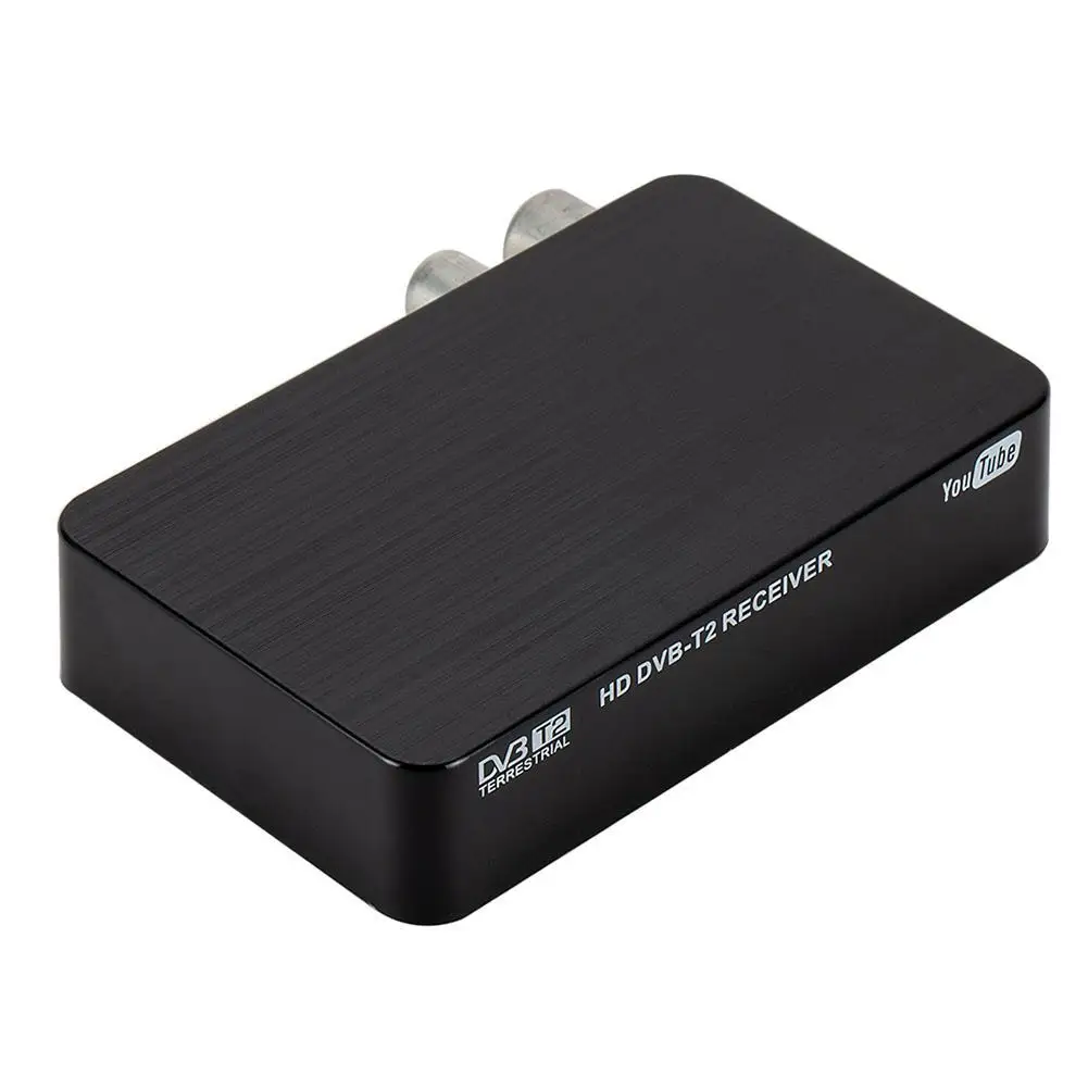 Мини DVB-T2 приемник STB MPEG4 3D видео цифровой 1080P HD setop ТВ коробка спутниковый ТВ ресивер DVB-T2 приемник