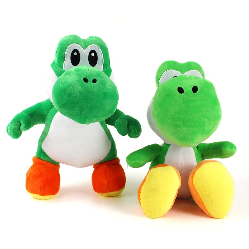 2pcs Новые Yoshi Dragaon мягкие детские плюшевые игрушки подарок на день рождения Kawaii Детские куклы игрушки Аниме - Цвет: 2pcs
