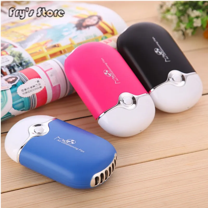 Powstro Mini Fan Mini Portable Portable Office Air Conditioning Humidifier Home Fan Cooler Fan Cooling Electric Fan