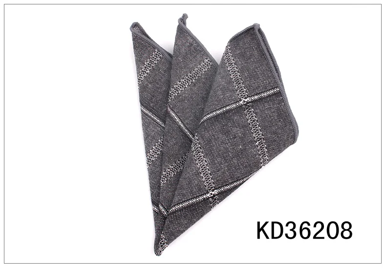 Suit Pocket Square For Men Plaid Cotton Hanky Mens Handkerchiefs Casual Suits Square Handkerchief Towels For Party Scarves