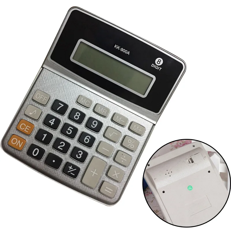 

8 Digits Display Business Electronic Calculator with Button Battery GV99