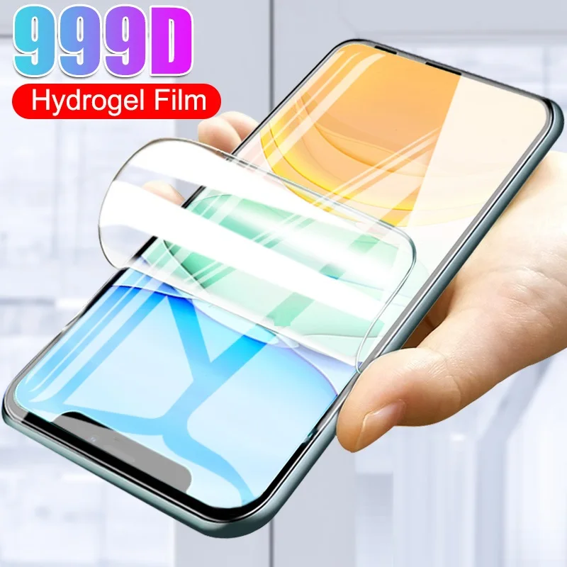 Screen Protector For Phone 12 Mini 12Max 12Pro Max Glass Full Cover Hydrogel Film On For Iphon Se 2020 Not Glass