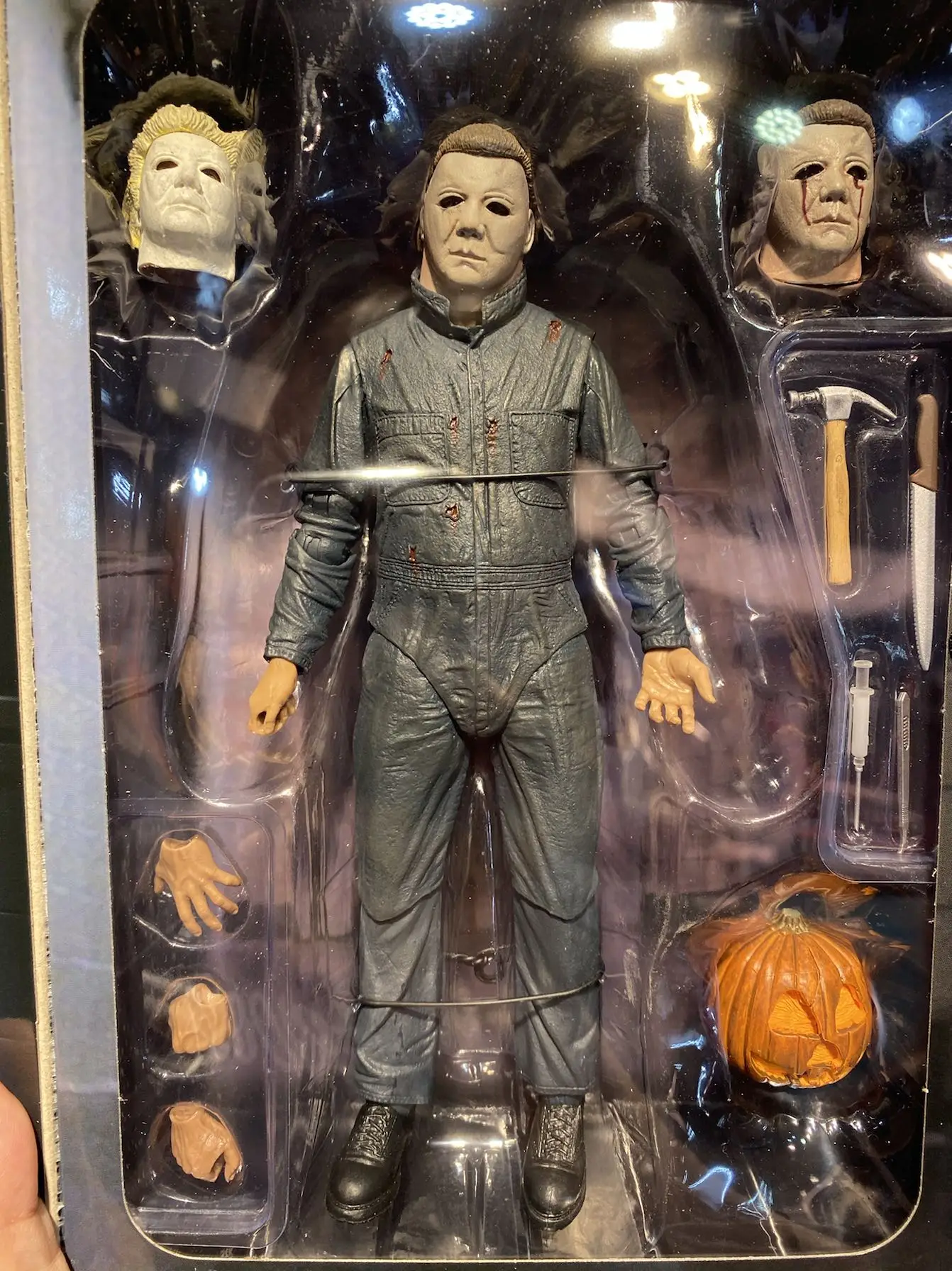 Коллекционная фигурка на Хэллоуин, 2 NECA Ultimate, Майкл Майерс, модель игрушки, кукла, подарок, 18 см