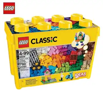 

LEGO 10698 Classic Series Large Creative Brick Box bricks in 33 different colors Childrens puzzle block toys Christmas gift