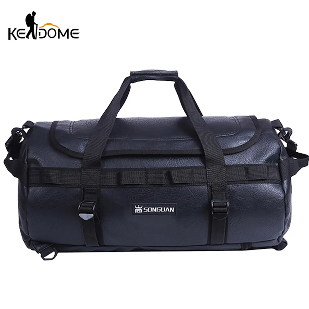 ladies leather gym bag