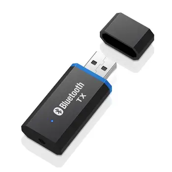 

USB Bluetooth 5.0 Transmitter Receiver 3 in 1 EDR Adapter Dongle 3.5mm AUX for TV PC Headphones Home Stereo Car HIFI Audio