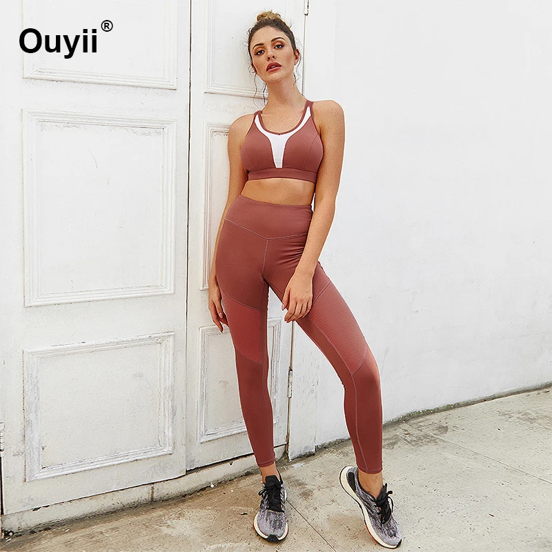 High Quality Women Professional Sports Yoga Suit Breathable Running Fitness Yoga Sportswear Athletic Wear Clothing Set