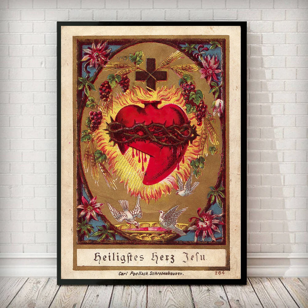 Vintage Religious Framed Art