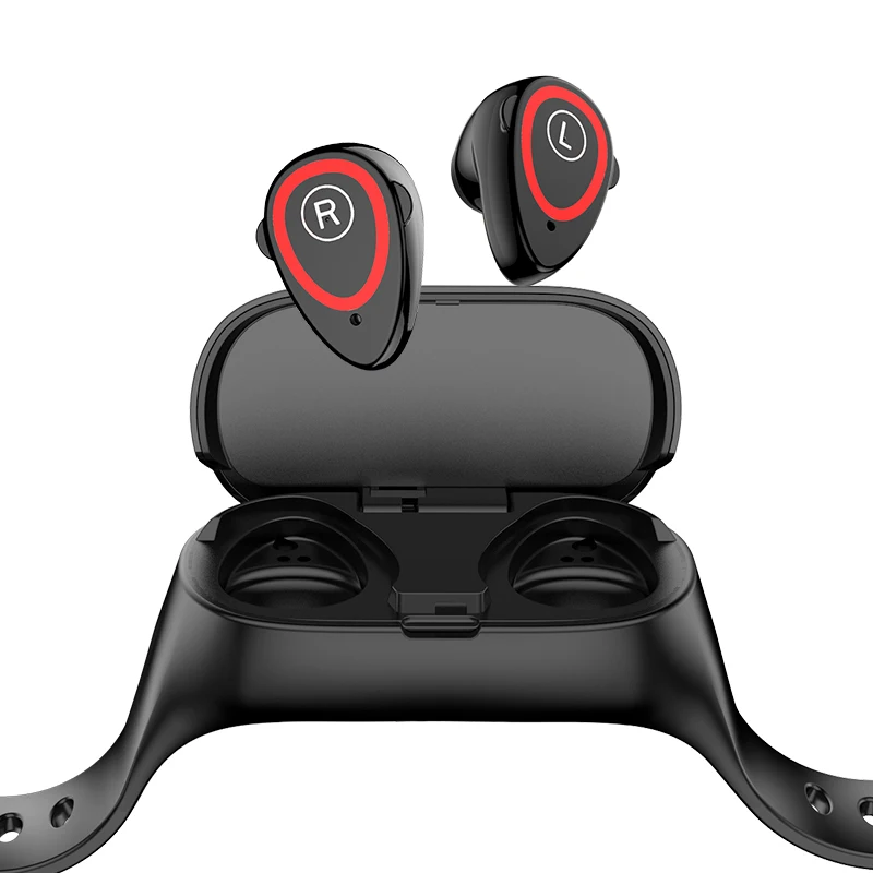 Новинка смарт-браслет наушники Bluetooth беспроводная гарнитура экран фитнес-трекер