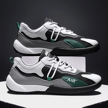 

Four Season Men Casual Shoes Air Mesh Microfiber Shoes For Men Breathable Men Sneakers Trainer Sports Walking Running Shoes