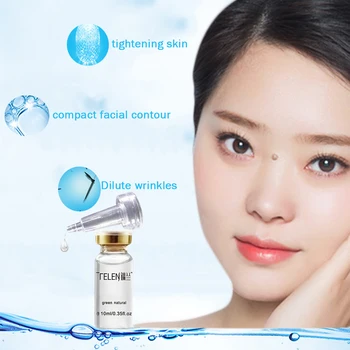 1 pièces coréen or escargot extrait blanc sérum crème visage cicatrices soins de la peau rajeunissement beauté acide hyaluronique Ampoules Anti acné