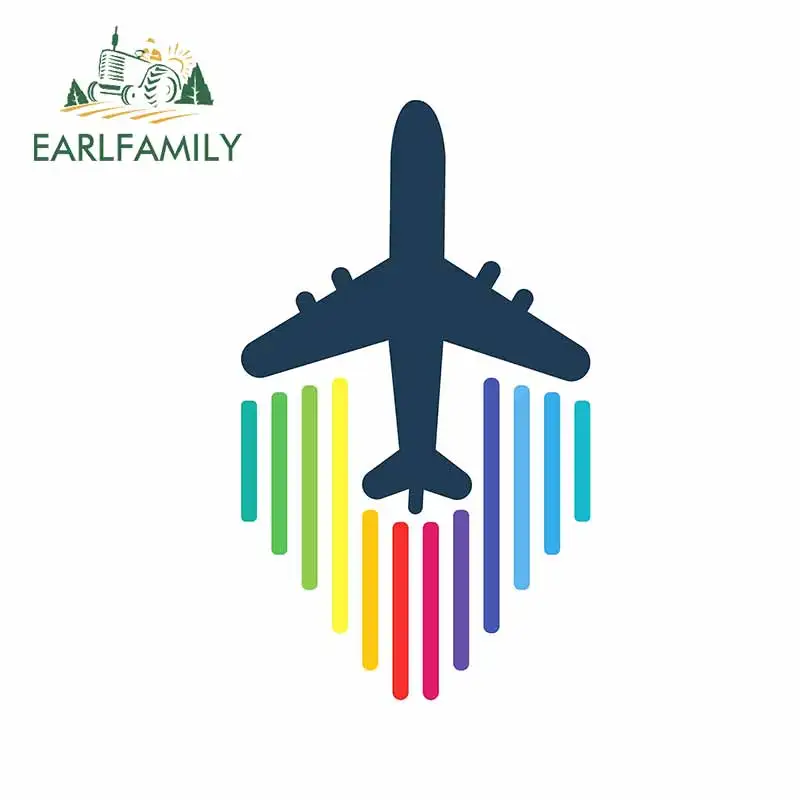 EARLFAMILY 13 см x 7 8 для самолета автомобильные наклейки наклейка кондиционера