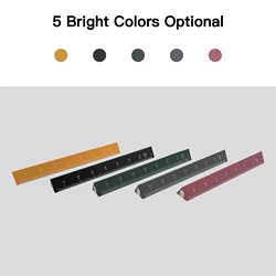 2021 New Design Aluminum Ruler Double Scale Stationery Multifunction Triangular Drafting Rulers DIY Drawing Tools For Students