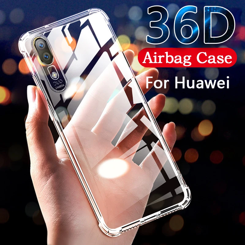 Olhveitra для huawei P30 P20 Lite Pro Чехол прозрачный мягкий ТПУ противоударный чехол Y9 Y7 Prime P