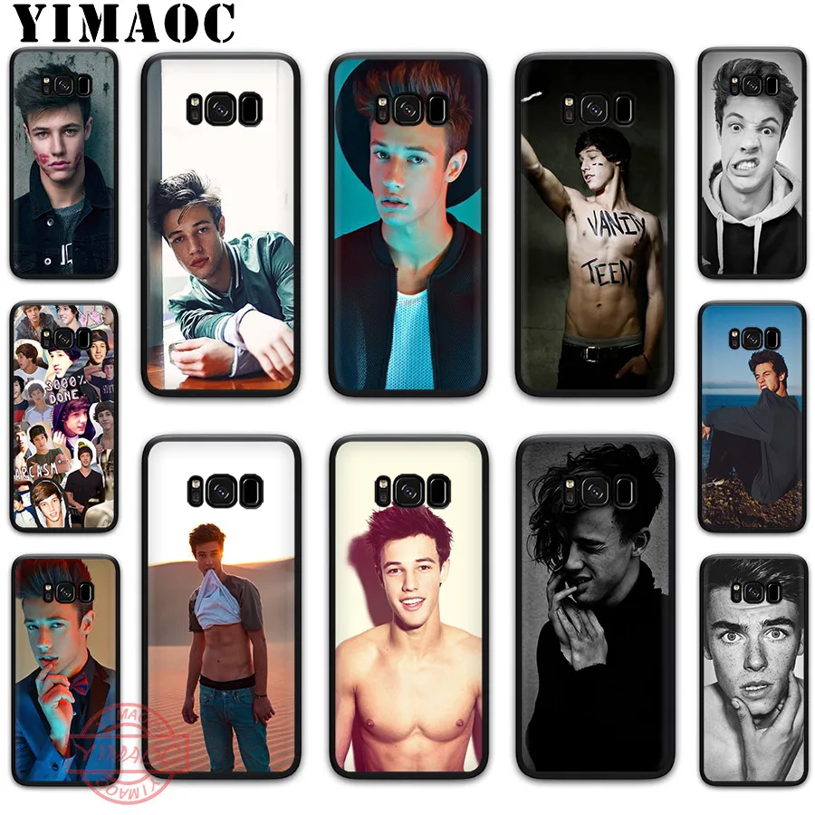 YIMAOC Cameron Dallas Soft Case for Samsung S20 Ultra S10 S9 S8 S6 S7 Edge Note 8 9 10 Lite Plus | Мобильные телефоны и