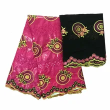 Новое поступление камень Африканский Базен riche ткань с вышивкой кружева/Базен riche платье Материал нигерийский KY082723