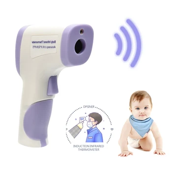 

Non-contact Handheld Baby Digital Infrared Thermometer Backlit Forehead Temperature Measuring Tool In Stock Dropshipping