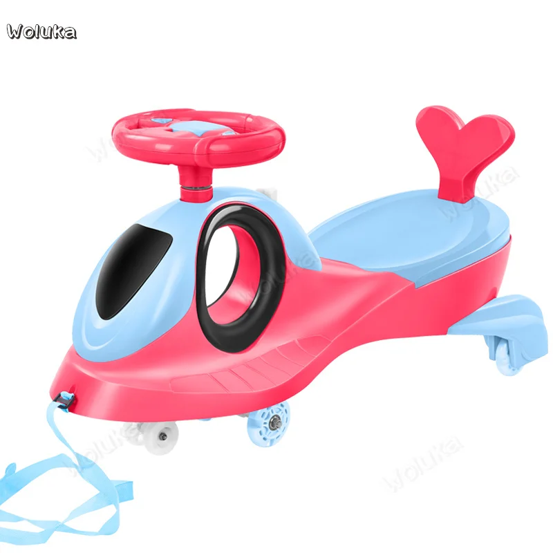 Детская скручивающаяся машина, универсальные колеса для мальчиков и девочек, детские качели, скручивающаяся машина с музыкой для детей 1-6 лет, CD50 Q02