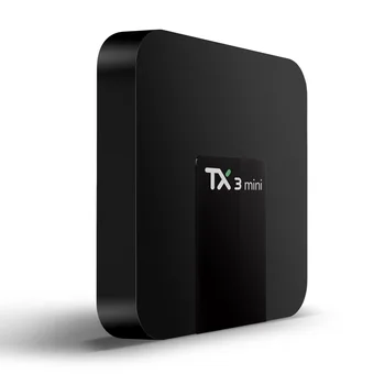 

20PCS/lot TX3 mini Smart TV BOX Android 8.1 2GB 16GB Amlogic S912 octa Core Set top box H.265 4K WiFi Media player TX3mini