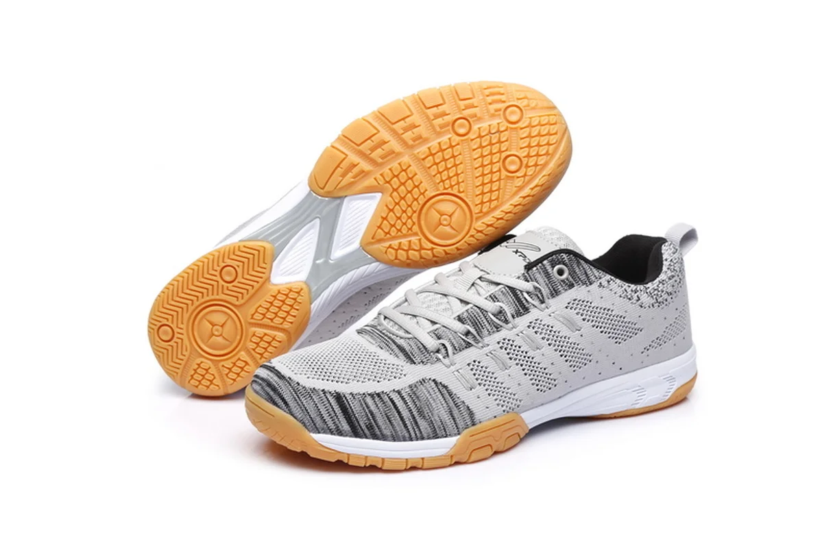 Sports Shoes Men Women Table Tennis Shoes Breathable Antiskid Shock Absorption Indoor Trainer Big Size