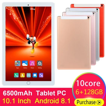 

2020 New 10 inch Octa Core Tablet pc 6GB RAM 128GB ROM 1920*1200 Dual Cameras Android 8.0 4G LTE Tablets 10 inch kids tablet