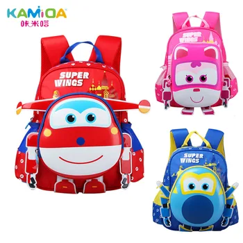 

KAMIDA Authentic Boy Backpack New Kindergarten Bag Stereo Cute Cartoon Waterproof Breathable Lightweight Eva Children Backpack