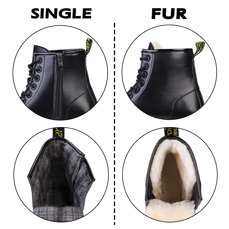 Najtaniej Moda pnącza damskie buty Punk krótkie buty oryginalne skórzane buty kobiety jesień grube obcasy botki buty damskie damskie