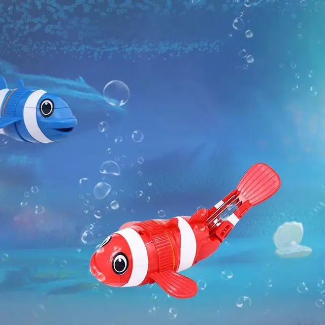 Robot Fish Toys Swimming Electronic Fish Bath Toy Robotic Pet Animals Water Toy Fishing Decorating Act Like Real 2