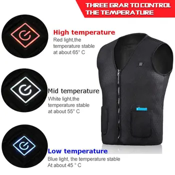 

Winter Heating Suit Intelligent Heating Vest Electric Vest Heating Vest Health Warm Vest Electric Clothes
