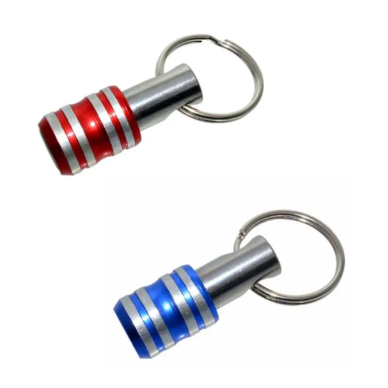 

1/4inch Hex Screwdriver Bits Holder Extension Bar Drill Screw Adapter Keychain